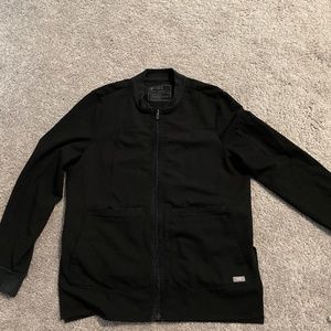 women's Black Bellery - Scrub Jacket - S / Black